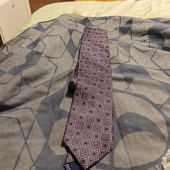 Louis Dell’Olio 100% Silk Tie Hand Made. - Picture 2 of 4